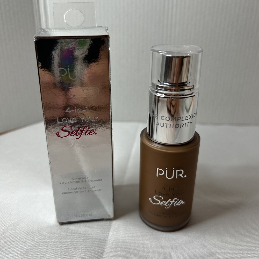 Pur Cosmetics 4-in-1 Love Your Selfie Longwear Foundation and Concealer-DN7 -1oz